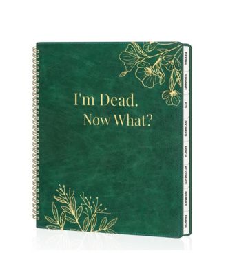 End Of Life Planner Spiral-bound Estate Organizer