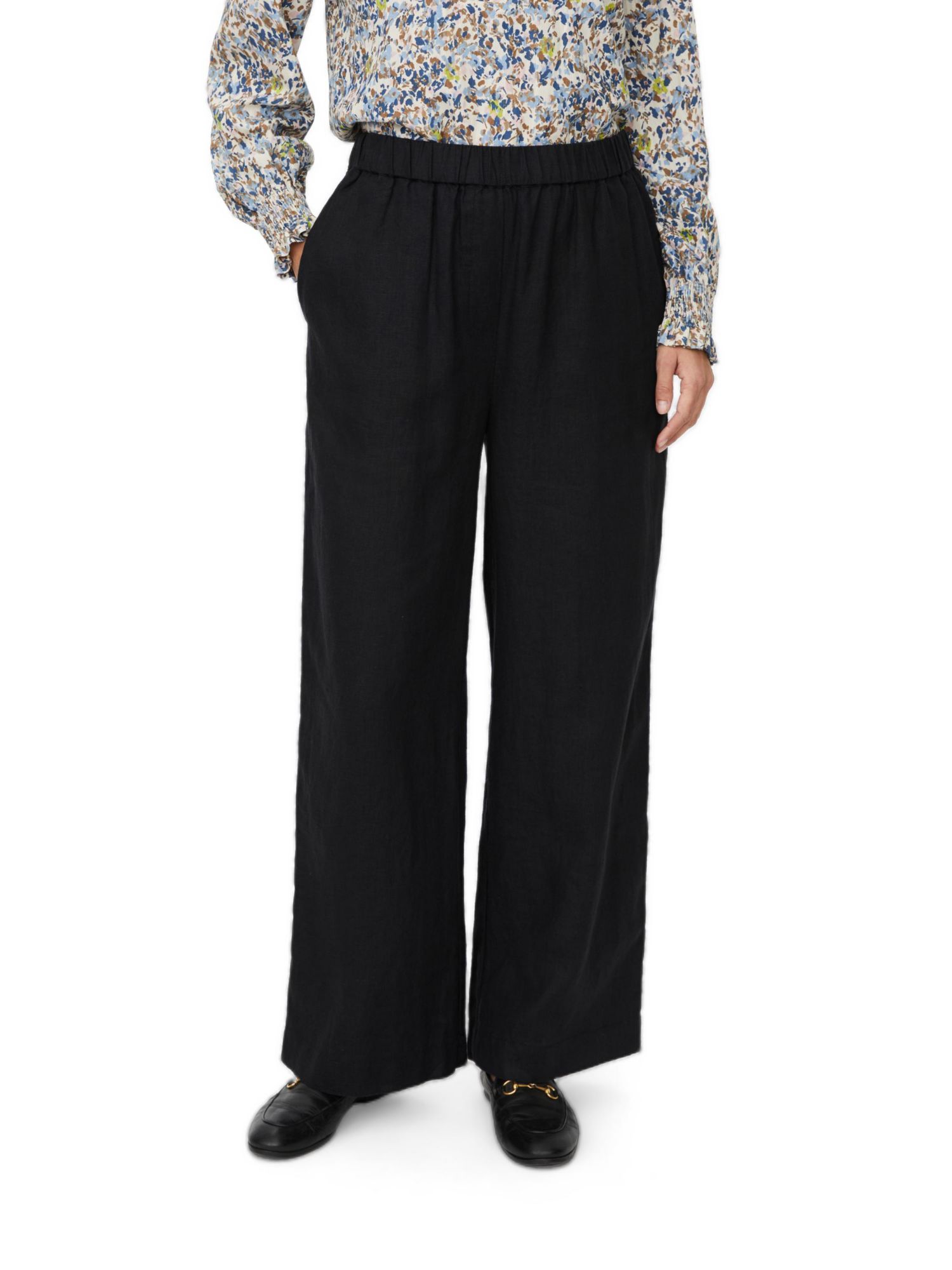 Women's MaParino Linen Wide Leg Pants