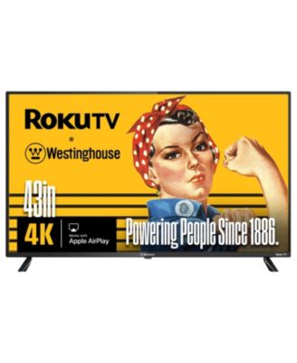 43" Roku 4K UHD Smart TV w/ HDR10, Apple HomeKit, Alexa & Google Assistant