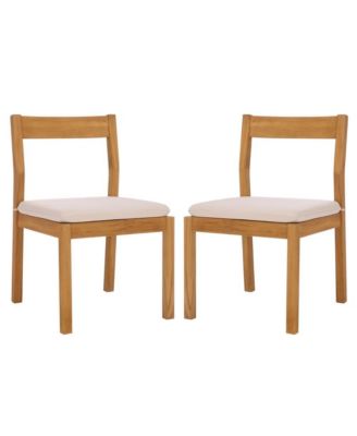 Mayaguana Teak Outdoor Dining Chair (Set of 2)