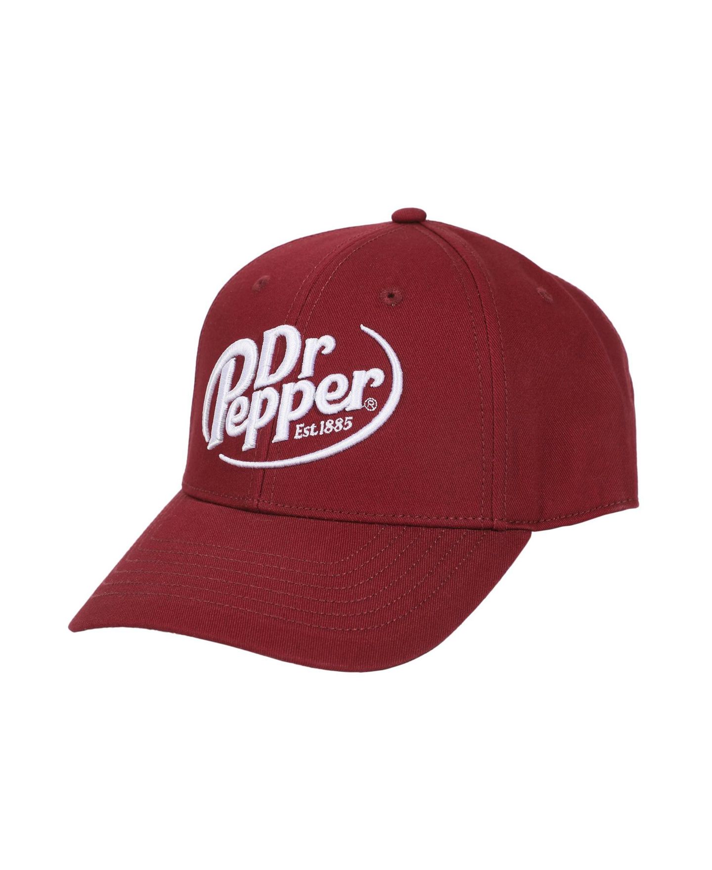 Мужская кепка Dr. Pepper Embroidered 3D Logo Red Traditional Adjustable Hat, цвет: Красный — фото 5