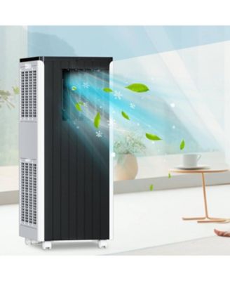 3-in-1 8000 BTU Portable Air Conditioner with Cooling, Dehumidifier and Fan, Quiet Operation, Cools Up to 350 Sq.Ft.