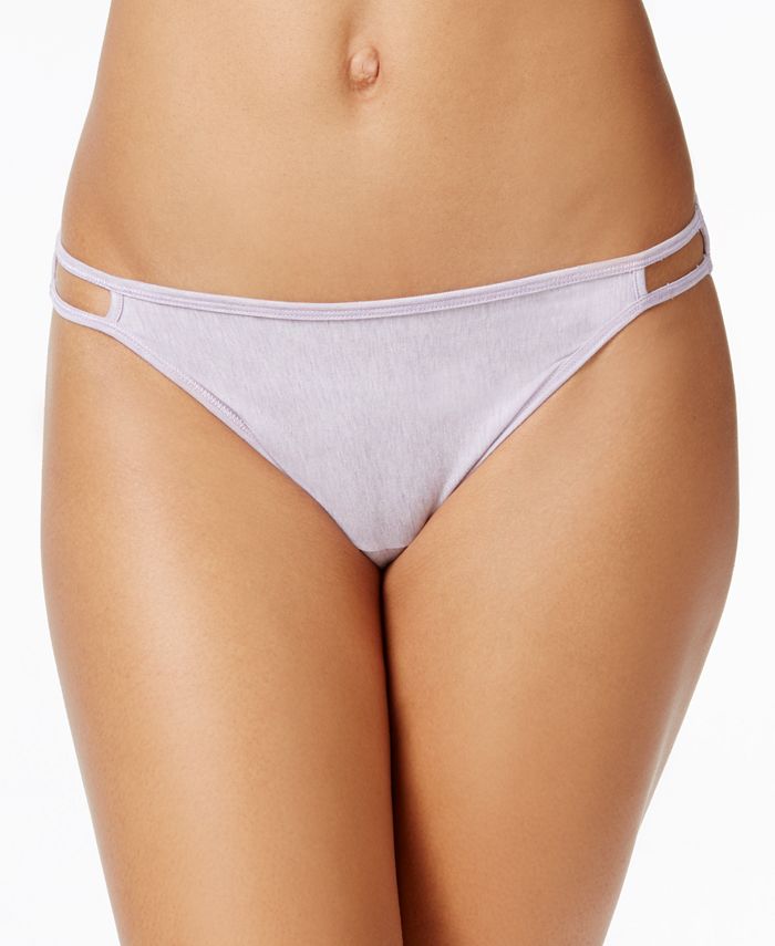 Vanity Fair Illumination Heathered Cotton Bikini 18315 Macy's