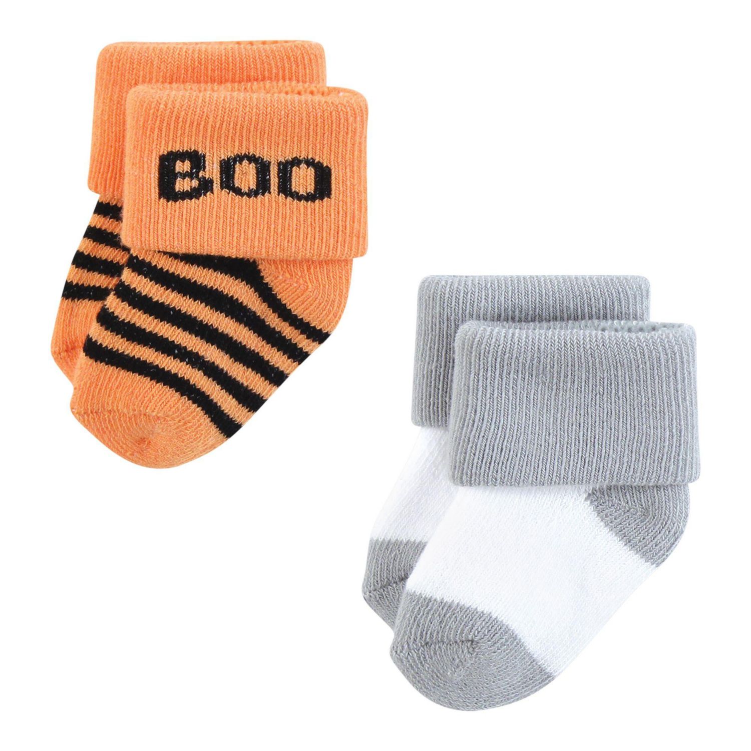 Infant Baby Cotton Rich Newborn and Terry Socks 12-Pack