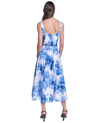 Women's Blue Floral Dresses | Macy's