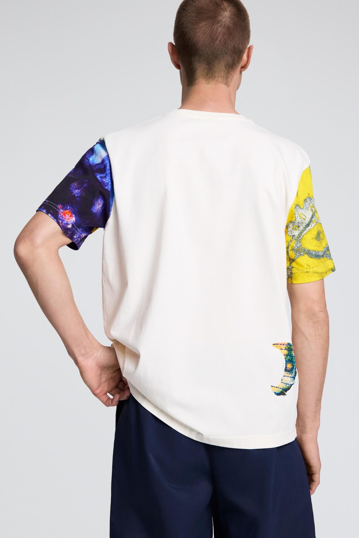 Men's Cosmos print T-shirt