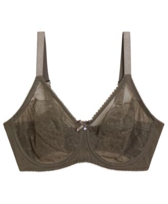 Wacoal Women's Retro Chic Full-Figure Underwire Bra 855186, Up To