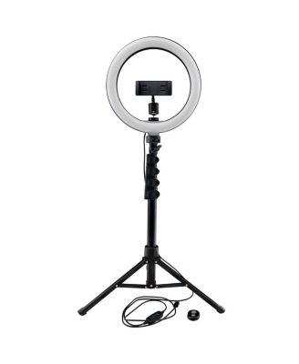 Mackie mRING-10 - 10" 3-Color Ring Light Kit with Stand and Remote