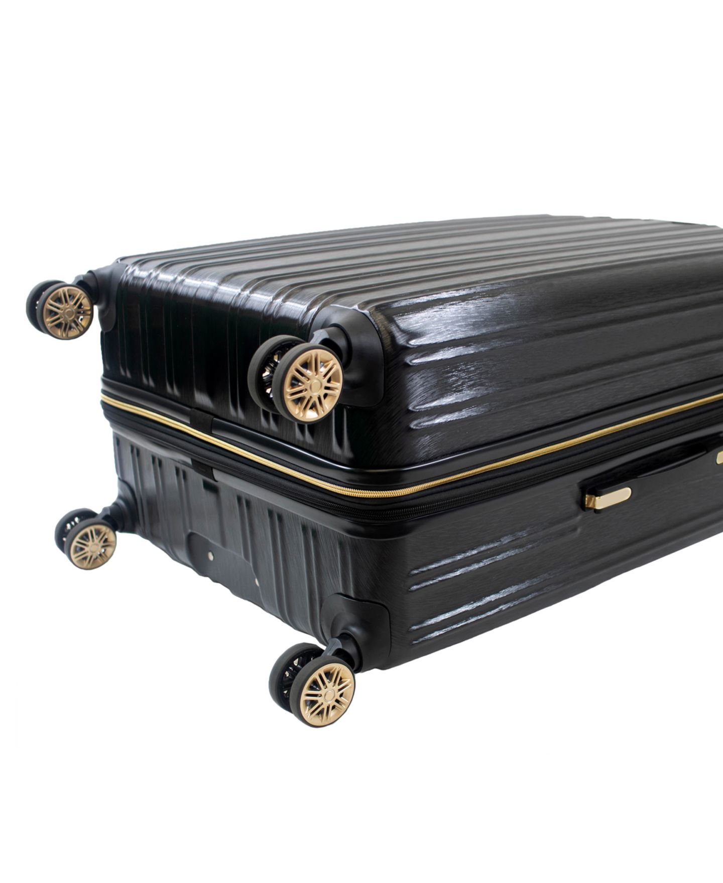 Чемоданы American Green Travel Melrose S Anti-Theft Hardside Spinner Luggage, Set of 3, цвет: Чёрный — фото 8