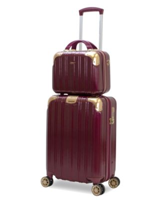 American Green Travel Melrose S 2-Piece Carry-On Vanity Luggage