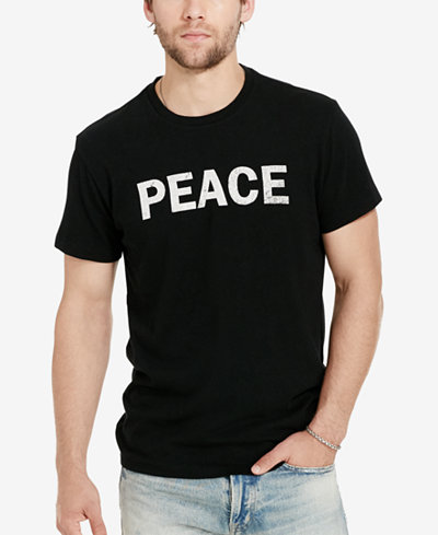 Denim & Supply Men's Peace Graphic-Print T-Shirt 