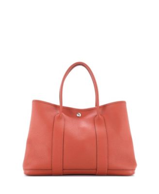Pre-Owned HERMES 36 Garden Party Tote Leather