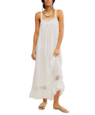 Free People Women's Viscose Kiss Me Later Slip Dress - Macy's