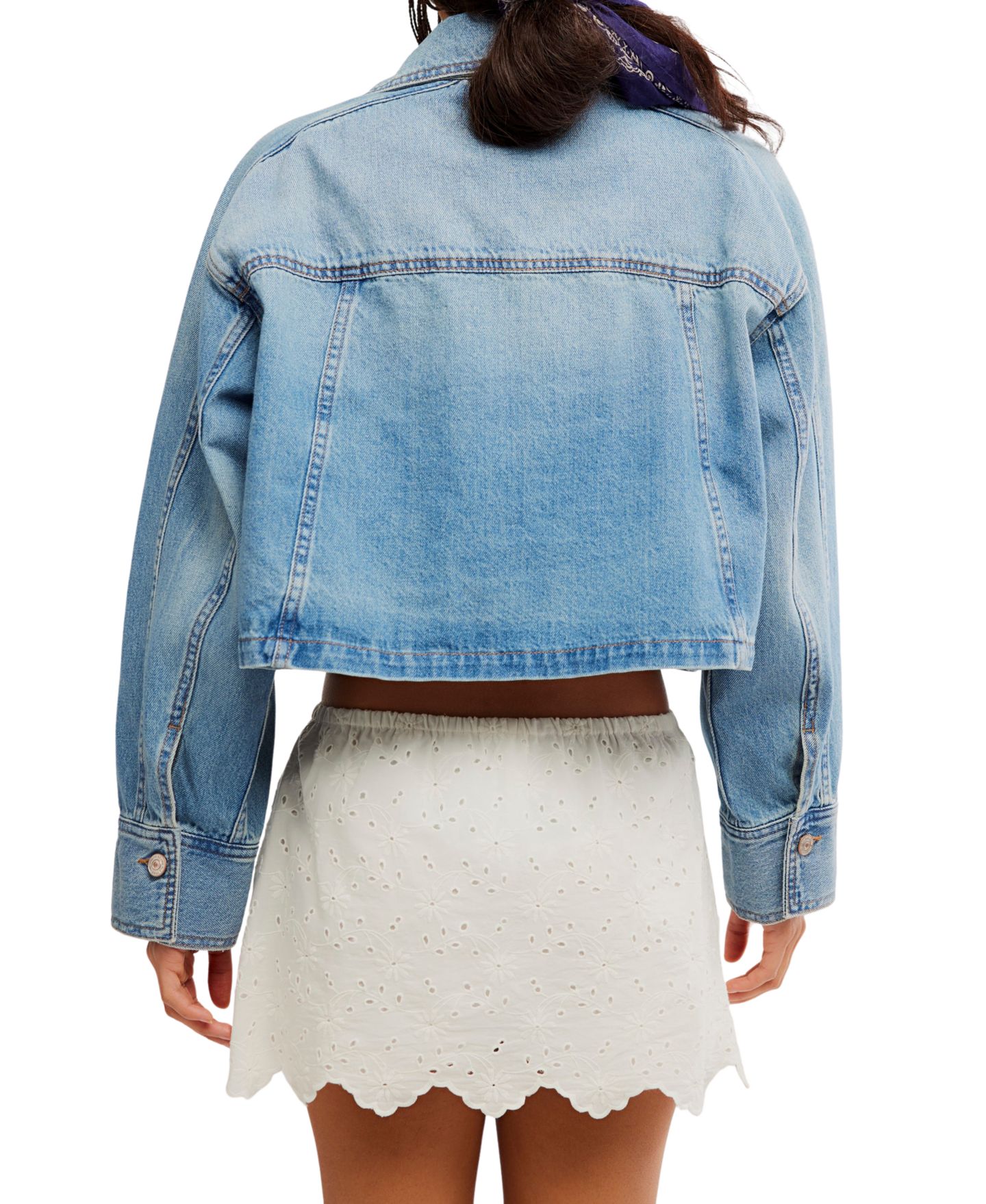 Женская куртка Free People Cotton Side To Side, цвет: Варёный — фото 5