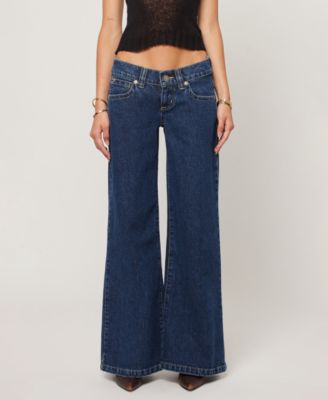 Women's 00 Tara Low-Rise Wide-Leg Jeans