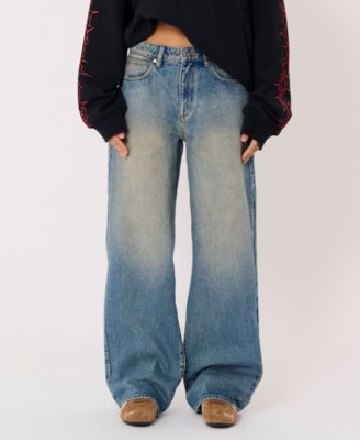 Women's 99 Kit Baggy-Fit Wide-Leg Jeans