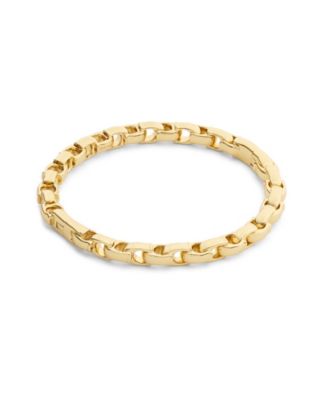 Gold Signature C Link Bangle Bracelet