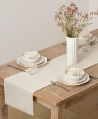 French Perle Solid Runner, 14" x 90"