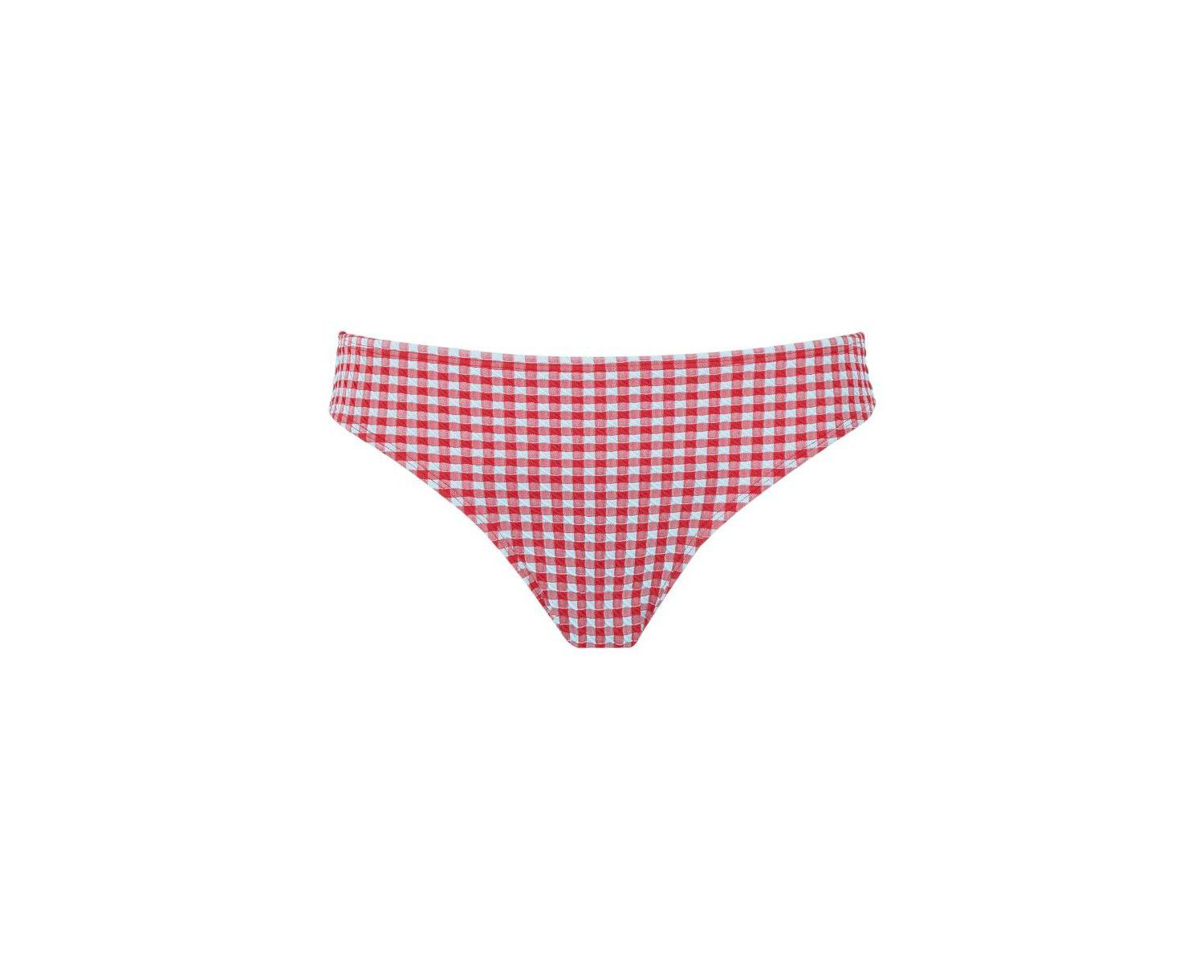 Women's Gingham Classic Bikini Bottom