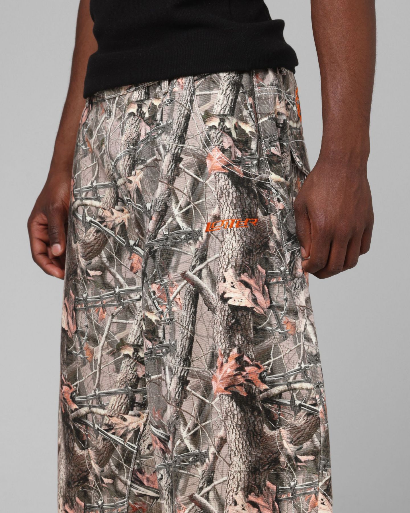 Мужские джинсы Loiter Biker Raver Jeans - Real Tree Camo 38 — фото 2
