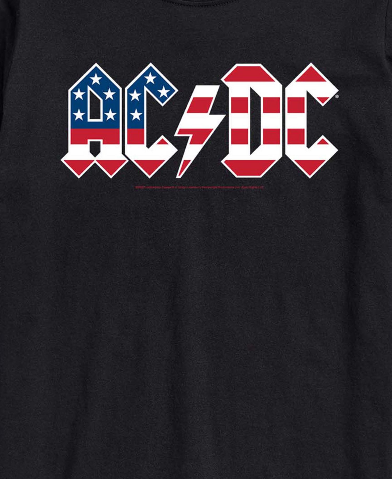 Men's AC/DC Americana Logo Short-Sleeve Graphic T-Shirt