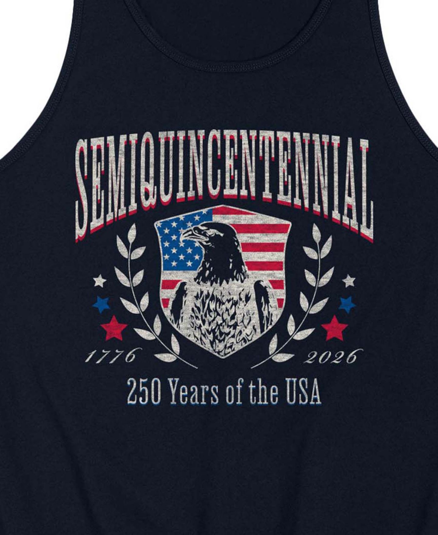 Мужской топ AIRWAVES Semiquincentennial Collegiate Graphic, цвет: Тёмно-синий — фото 3