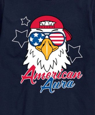 Men's American Aura Eagle Short-Sleeve Graphic T-Shirt