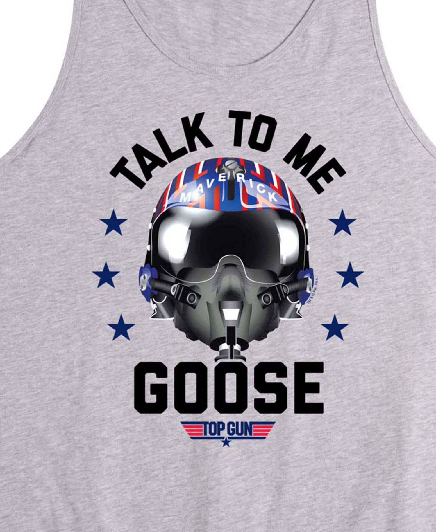 Men's Talk To Me Goose Sleeveless Graphic Tank Top