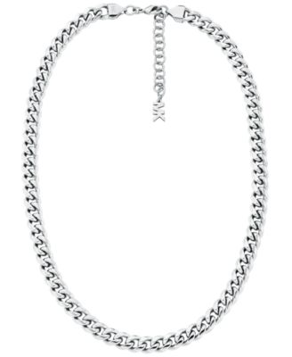 Faceted Curb Chain Necklace