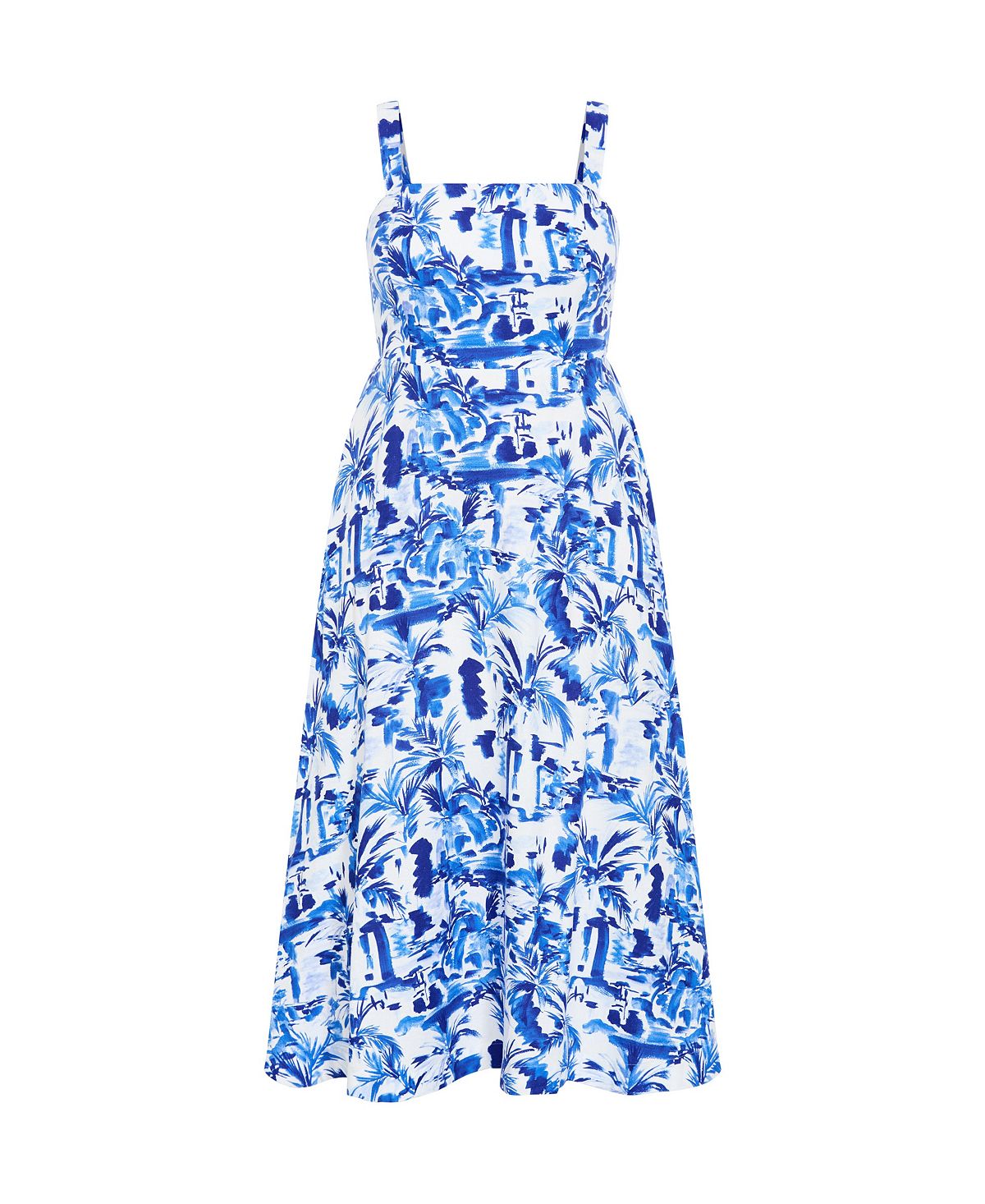 CITY CHIC Women's Collins Print Maxi Dress view 4 — MAYCSS fashion products