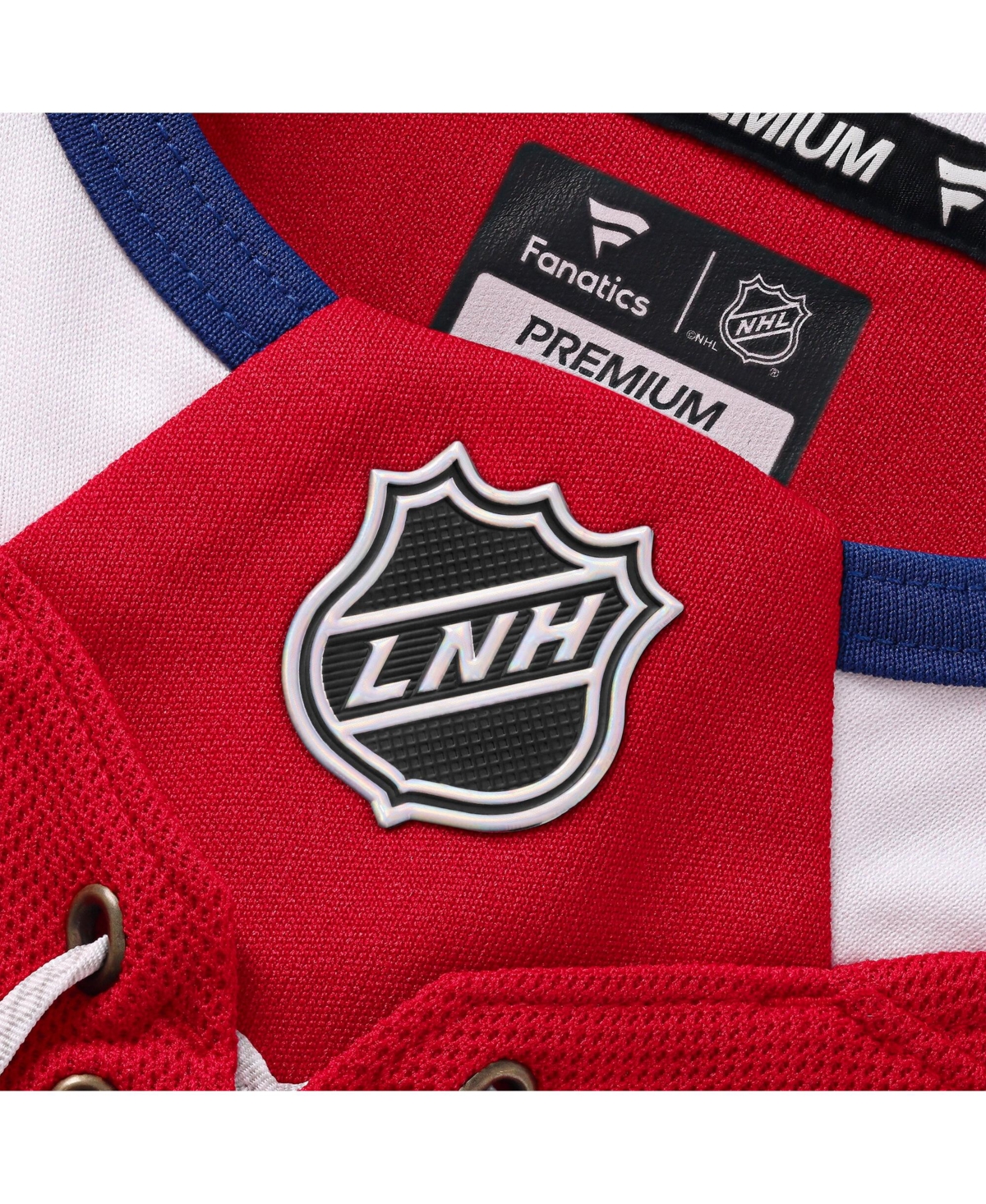 Fanatics Men's Lane Hutson Red Montreal Canadiens Home Premium Jersey