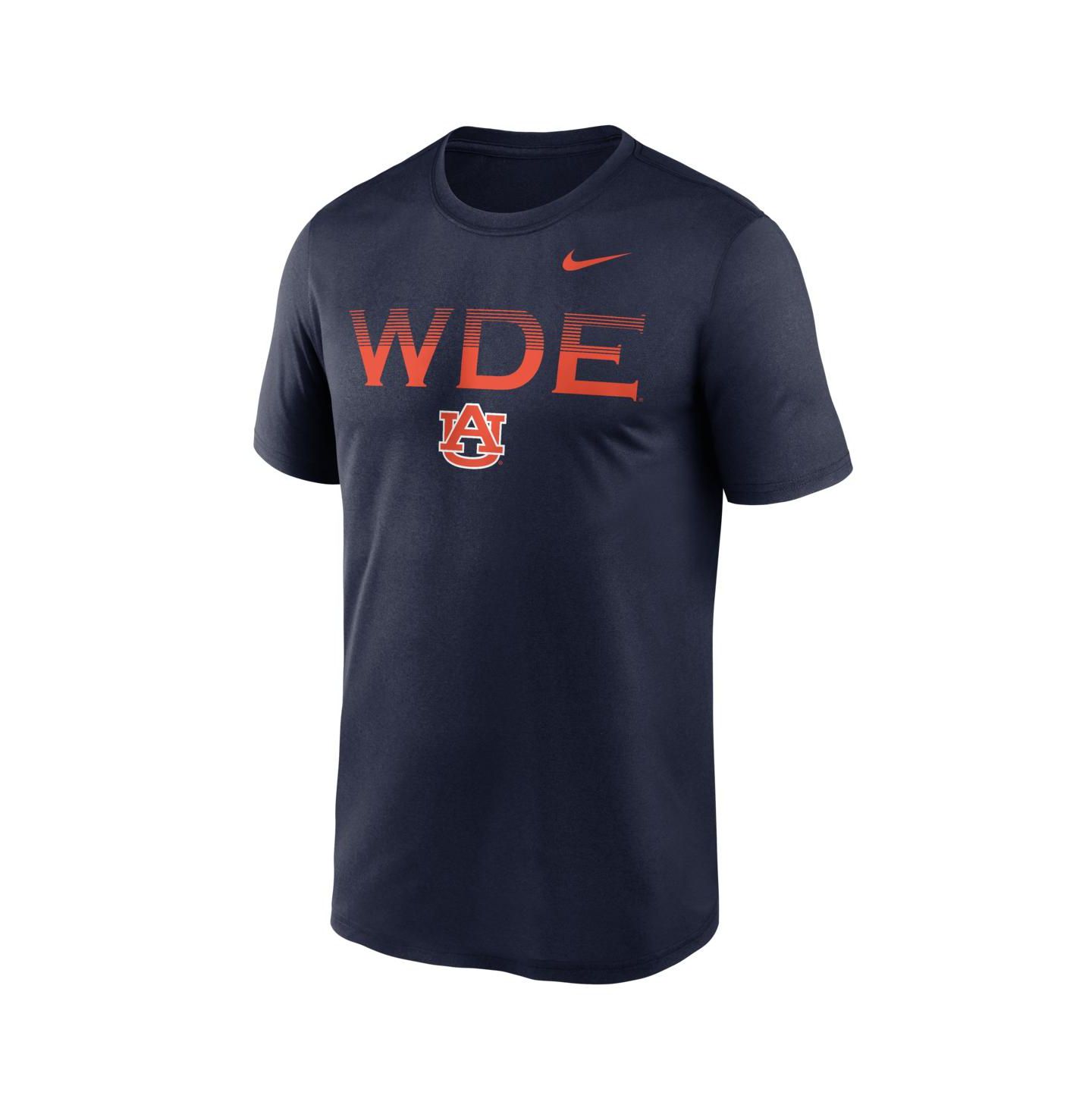 Мужская футболка Nike Navy Auburn Tigers Primetime Legend Kinetic Mantra Dri-FIT — фото 1