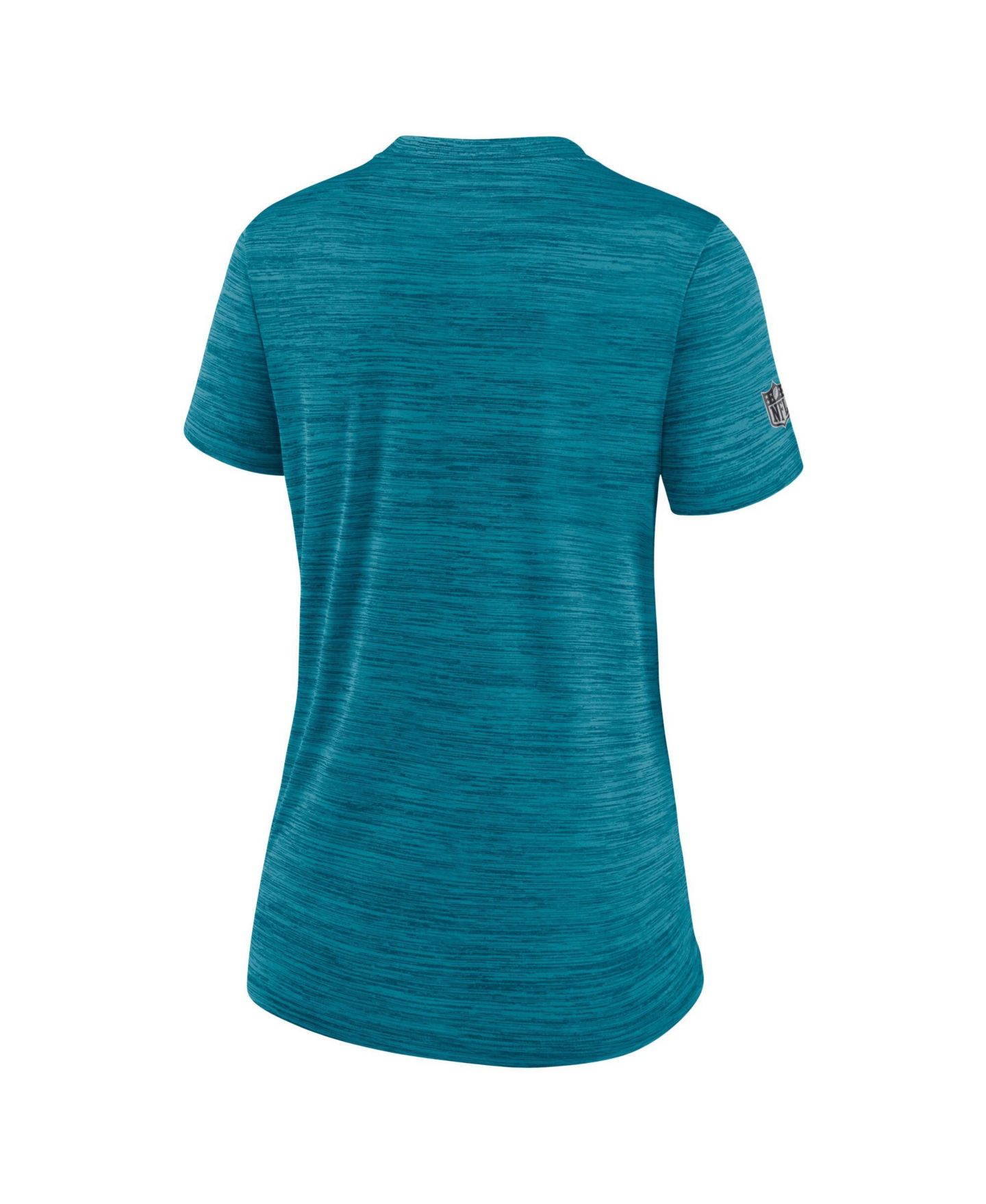 Женская футболка Nike Teal Jacksonville Jaguars Sideline Velocity Dri-FIT — фото 2