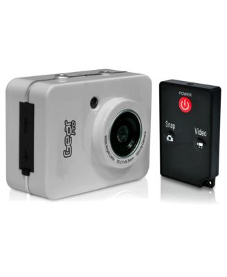 Gear Pro Sports Action Camera 1080P HD 12MP Touch Screen Waterproof Case Remote Control Mount GDV285SL