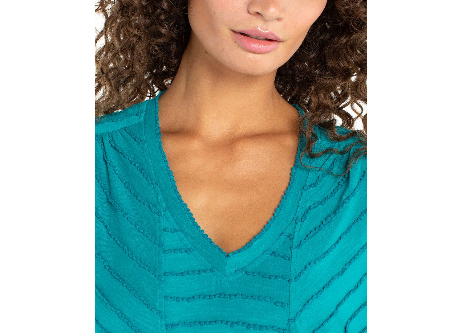 Women's V-Neck Top