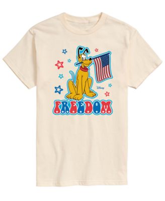 Men's Disney Pluto Freedom Short-Sleeve Graphic T-Shirt