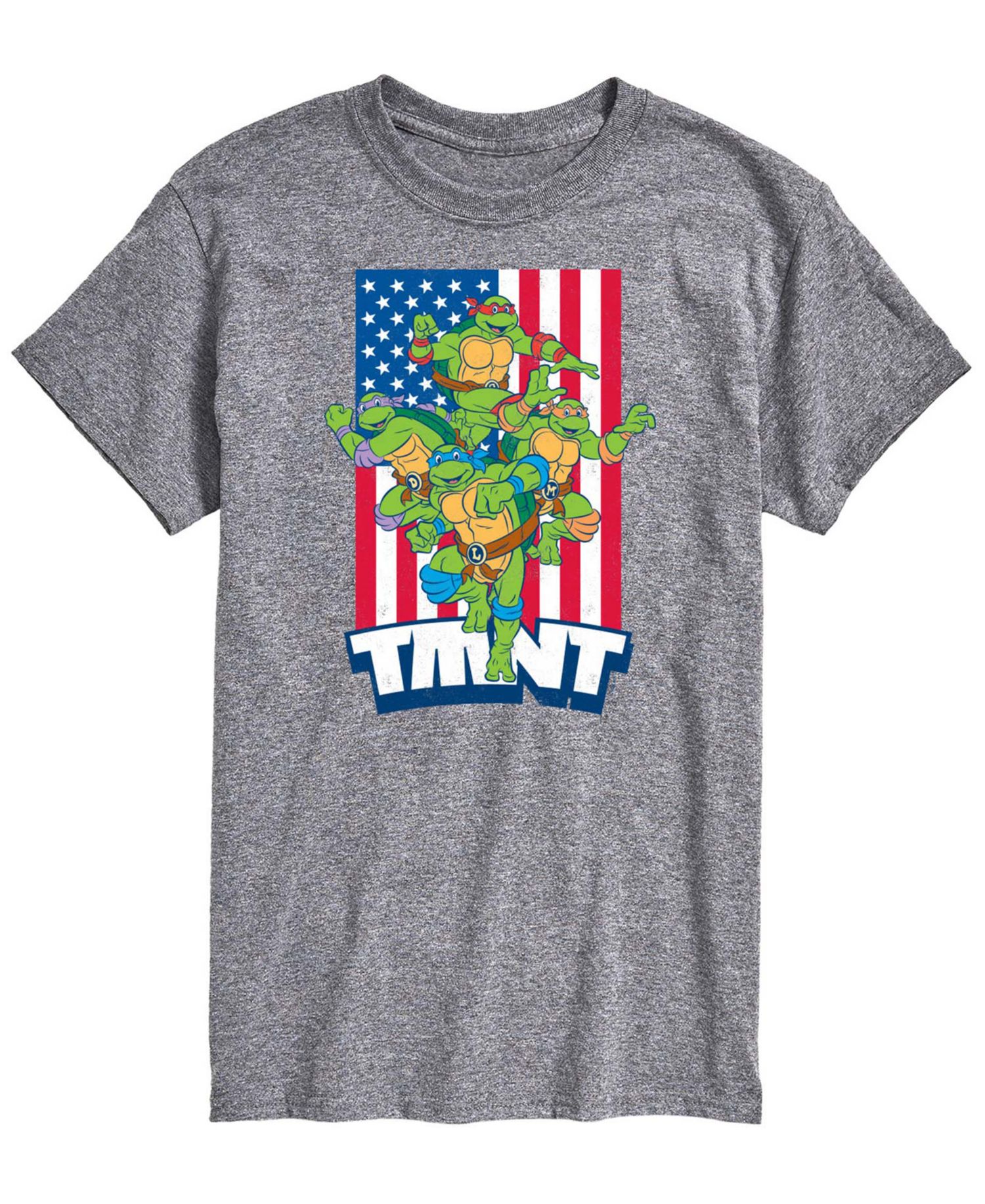 Men's Teenage Mutant Ninja Turtles Flag Short-Sleeve Graphic T-Shirt