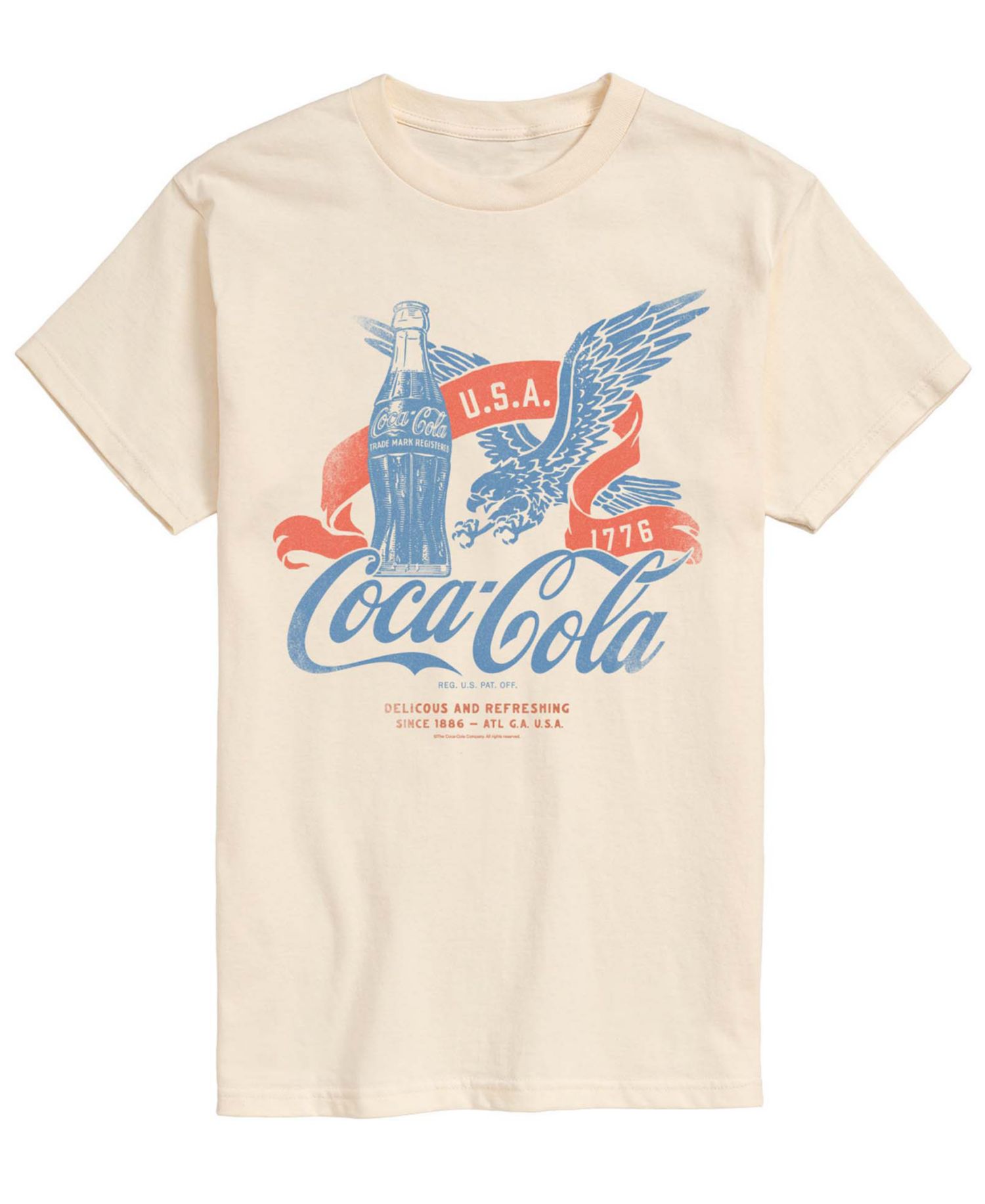 Men's Coca-Cola USA Eagle Short-Sleeve Graphic T-Shirt