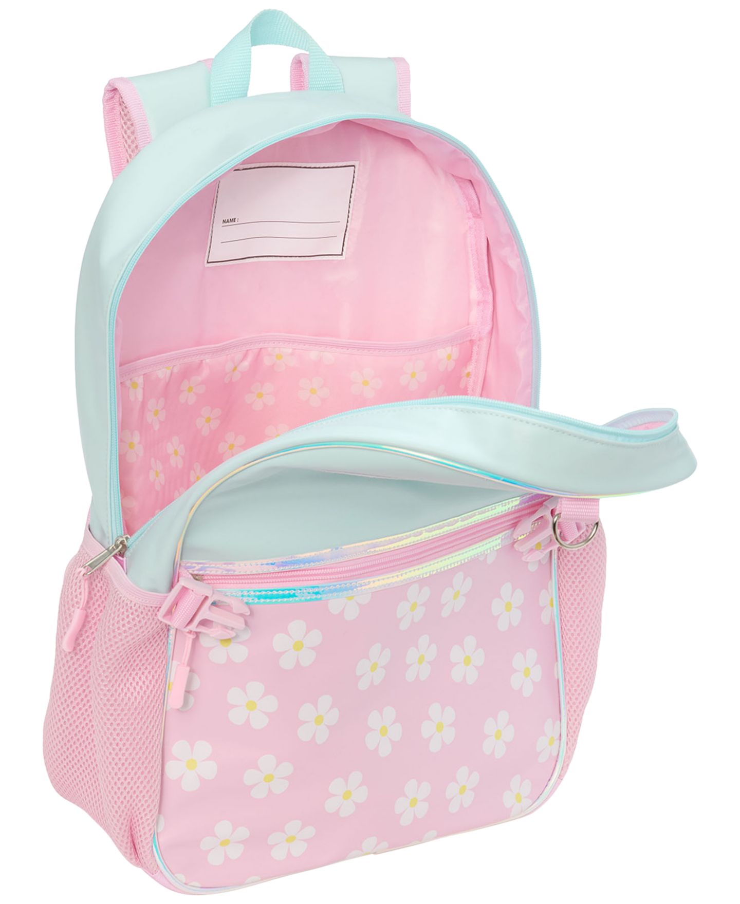 Сумки Rainbow Sugar Camper Van Backpack, Lunch Bag and Headphone, 3-Piece Set для девочек, цвет: Синий / Розовый — фото 6