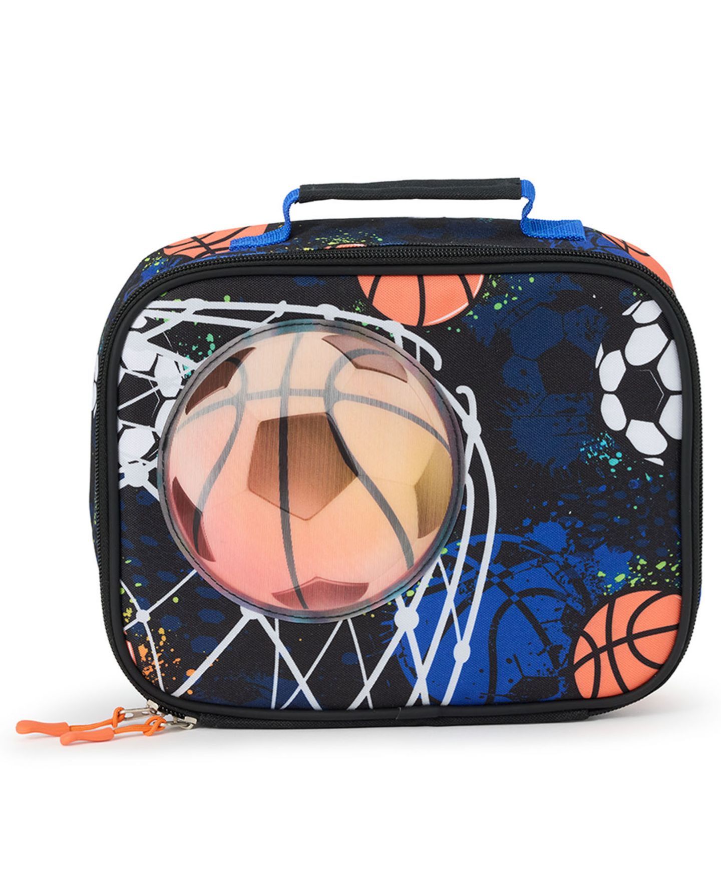 Сумки Extreme Nation Lenticular Sports Backpack, Lunch Box and Headphone, 3-Piece Set для мальчиков, цвет: Чёрный / Синий — фото 3