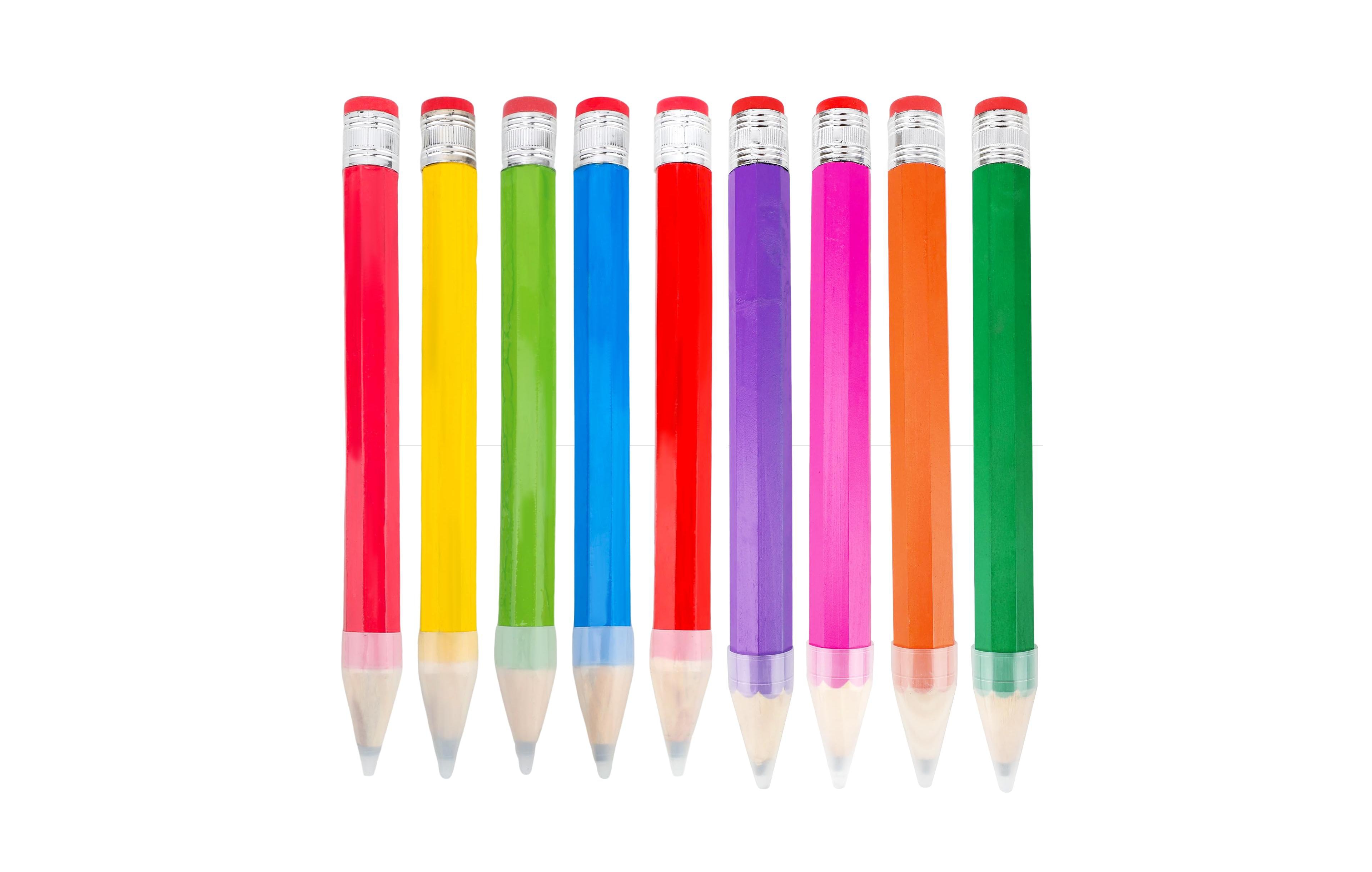 Gnuadz Giant Wooden Pencils Novelty Party Favors 9 Pack