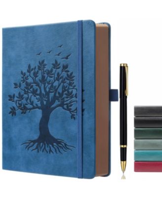 Tree of Life Lined Journal With Pen Pocket