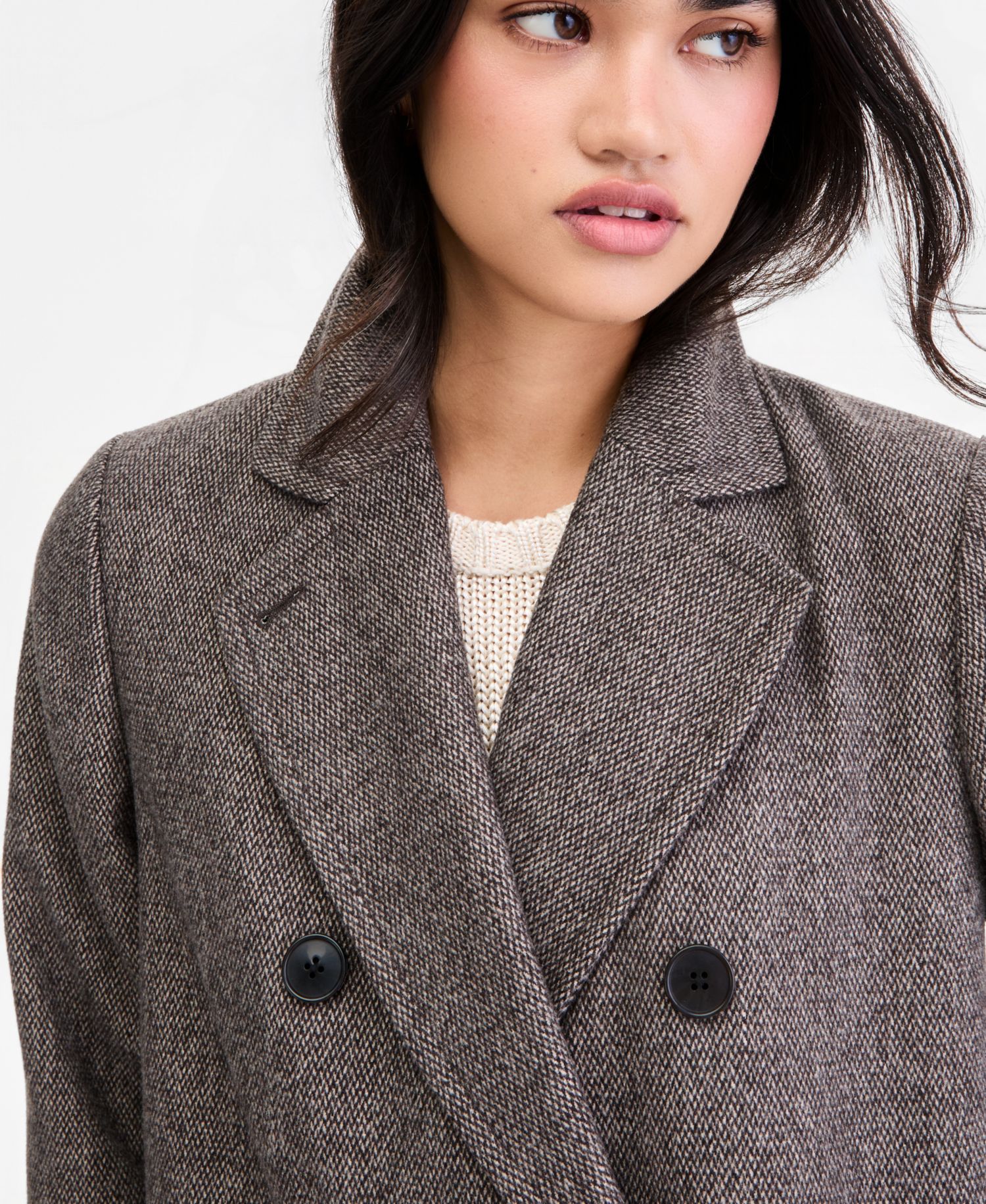 Women's Double-Breasted Pea Coat, Created for Macy's