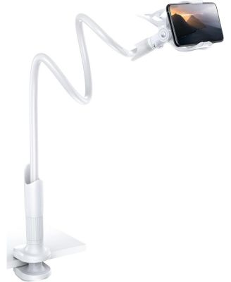 Gooseneck Phone Holder for Bed - Cell Phone Mount Clamp Clip
