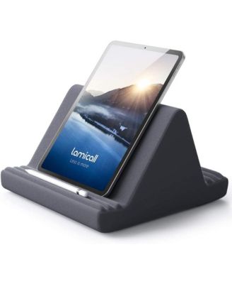 Tablet Pillow Stand, Pillow Soft Pad for Lap - Tablet Holder Dock for Bed
