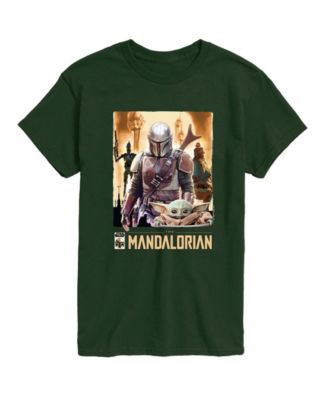 Men's The Mandalorian Collage Short-Sleeve Graphic T-Shirt