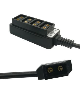 D-Tap Male to 4-Ports D-Tap Female Straight Splitter Cable