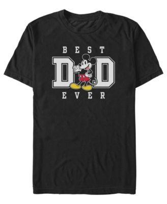 Men's Mickey Best Dad Ever Short-Sleeve T-Shirt