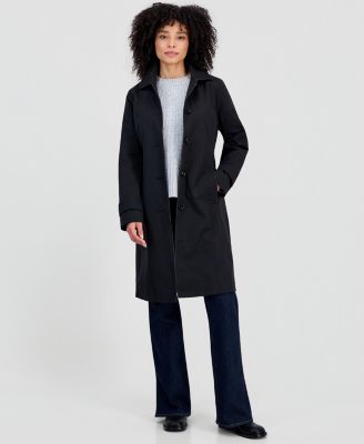 MICHAEL Women's Single-Breasted Trench Coat, Created for Macy's