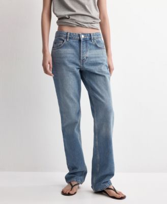 Women's Straight Low-Waist Jeans